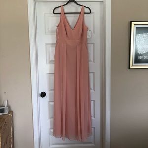 After Six dress style# 1519 in porcelain pink